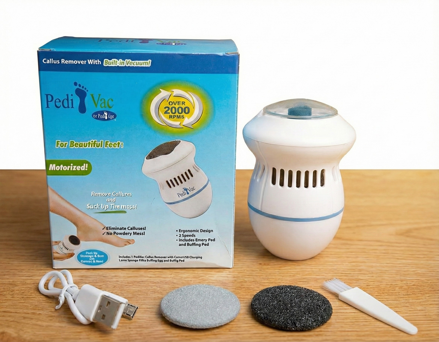 ELIMINA CALLOS Y DUREZAS EN MINUTOS SIN DOLOR